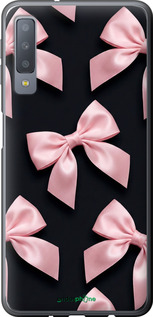 2D пластиковый чехол Coquette Ribbons Dark Coquette для Samsung Galaxy A7 (2018) A750F - 6767t-1582 изображение 