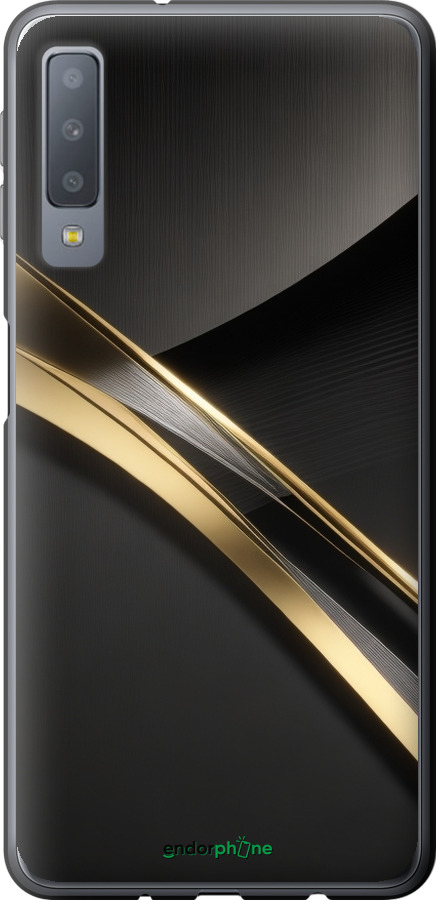Силиконовый чехол Динамика для Samsung Galaxy A7 (2018) A750F - 5836u-1582 изображение 