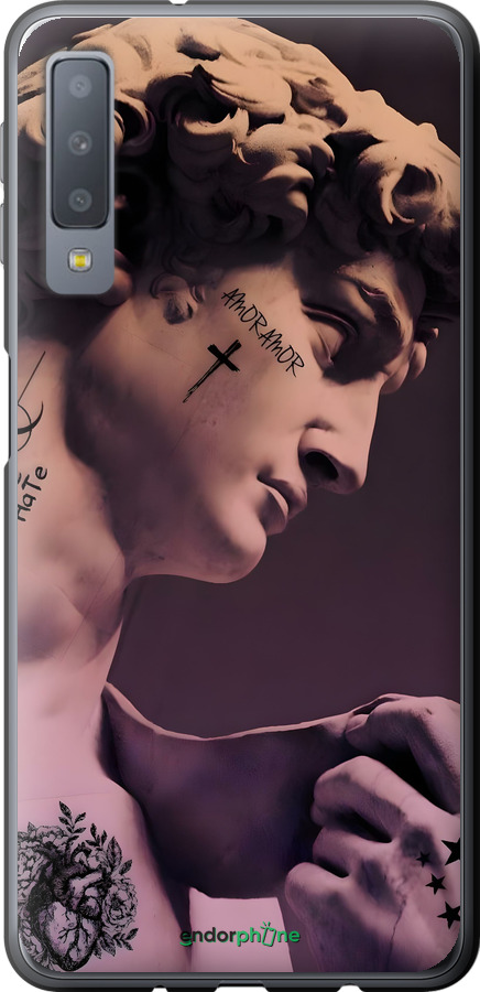Силіконовий чехол Давид для Samsung Galaxy A7 (2018) A750F - 6302u-1582 изображение 