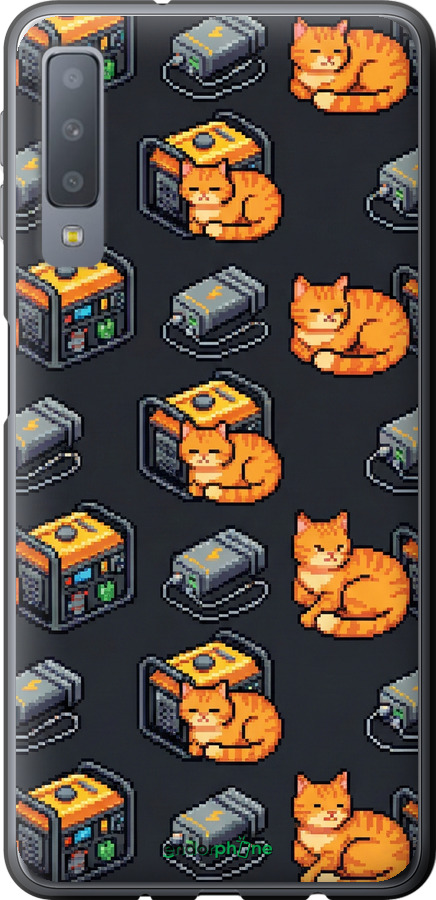 2D пластиковий чехол Autonomous Zone для Samsung Galaxy A7 (2018) A750F - 6771t-1582 изображение 