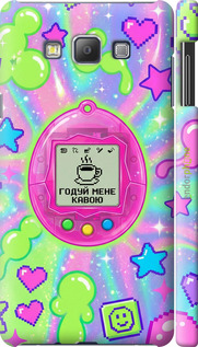 3D пластиковый матовый чехол Y2K Aesthetic Retro Pet: Годуй мене кавою для Samsung Galaxy A7 A700H - 6784m-117 изображение 