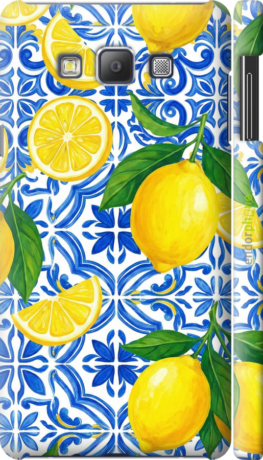 3D пластиковий матовий чехол Grocery Girl Italian Summer для Samsung Galaxy A7 A700H - 6766m-117 изображение 