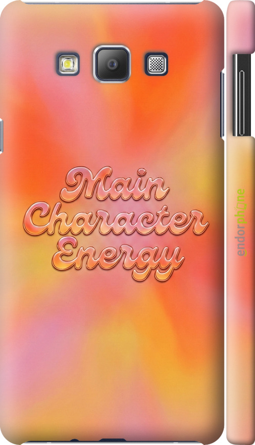 3D пластиковый матовый чехол Aura Gradient Main Character Energy Aesthetic Y2K для Samsung Galaxy A7 A700H - 6783m-117 изображение 