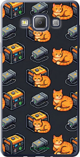 Силиконовый чехол Autonomous Zone для Samsung Galaxy A7 A700H - 6771u-117 изображение 