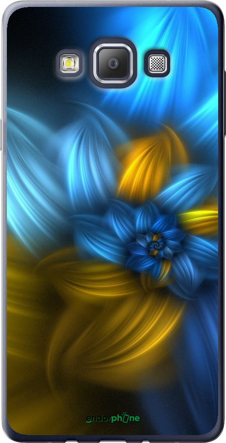 

Силіконовий чохол "Візерунок 46" для Samsung Galaxy A7 A700H, Синій