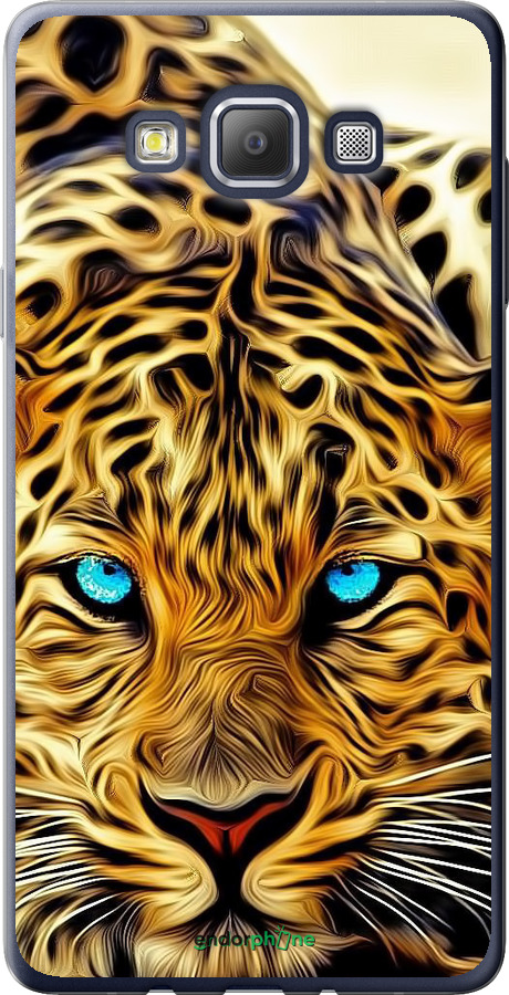 Силіконовий чехол Леопард для Samsung Galaxy A7 A700H - 6611u-117 изображение 