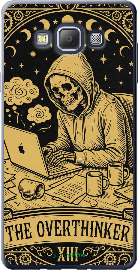 Силиконовый чехол The Overthinker для Samsung Galaxy A7 A700H - 6774u-117 изображение 
