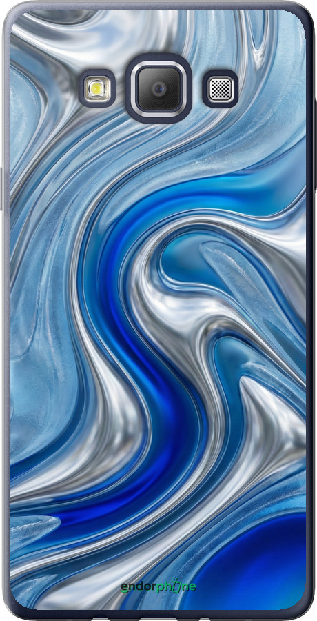 Силіконовий чехол Liquid Chrome для Samsung Galaxy A7 A700H - 6781u-117 изображение 