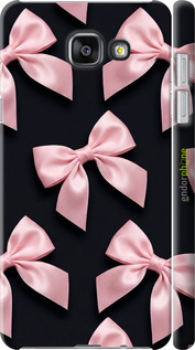 3D пластиковый глянцевый чехол 'Coquette Ribbons Dark Coquette' для Samsung Galaxy A7 (2016) A710F изображение 5