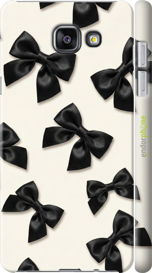 3D пластиковый матовый чехол Dark Coquette для Samsung Galaxy A7 (2016) A710F - 6765m-121 изображение 