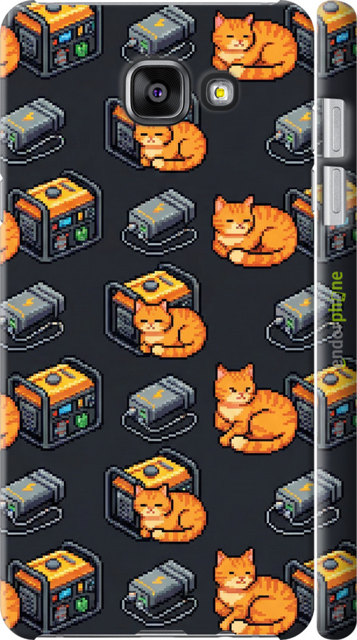 3D пластиковый глянцевый чехол Autonomous Zone для Samsung Galaxy A7 (2016) A710F - 6771c-121 изображение 