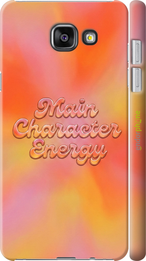 3D пластиковый глянцевый чехол Aura Gradient Main Character Energy Aesthetic Y2K для Samsung Galaxy A7 (2016) A710F - 6783c-121 изображение 