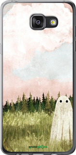 2D пластиковый чехол Привидение для Samsung Galaxy A7 (2016) A710F - 6401t-121 изображение 