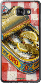 2D пластиковый чехол Vintage Sardine Tin Phone для Samsung Galaxy A7 (2016) A710F - 6772t-121 изображение 