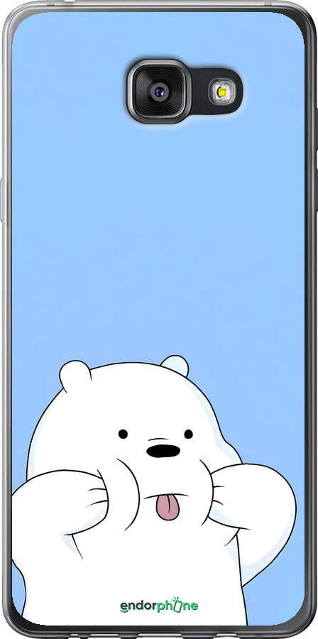 2D пластиковый чехол Милый мишка для Samsung Galaxy A7 (2016) A710F - 6357t-121 изображение 
