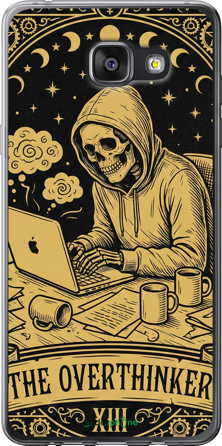 2D пластиковий чехол The Overthinker для Samsung Galaxy A7 (2016) A710F - 6774t-121 изображение 