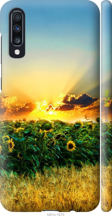 

3D пластиковий матовий чохол "Україна" для Samsung Galaxy A70 2019 A705F