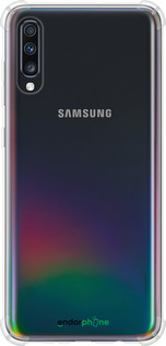 Силикон с усиленными углами чехол 'Прозрачный' для Samsung Galaxy A70 2019 A705F изображение 8