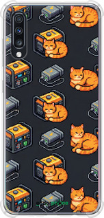 Силіконовий протиударний с посиленими кутами чехол Autonomous Zone для Samsung Galaxy A70 2019 A705F - 6771sp-1675 изображение 