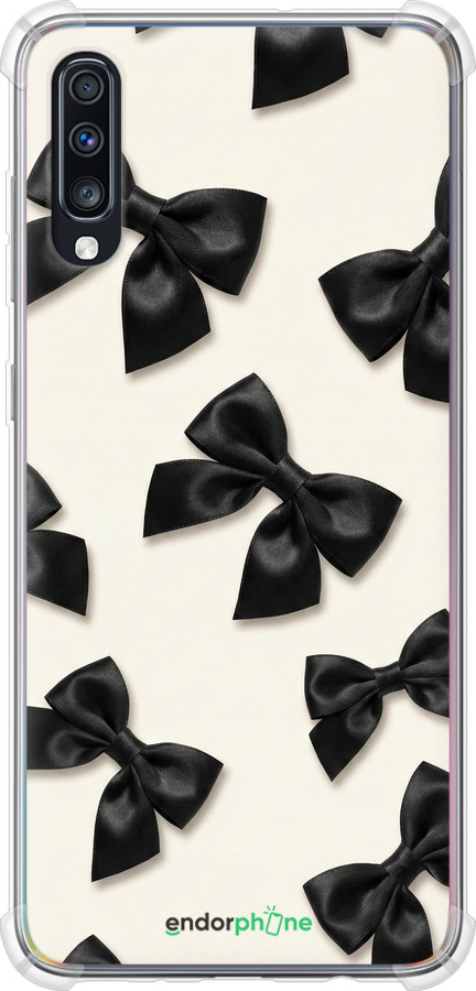 Силикон с усиленными углами чехол Dark Coquette для Samsung Galaxy A70 2019 A705F - 6765sp-1675 изображение 