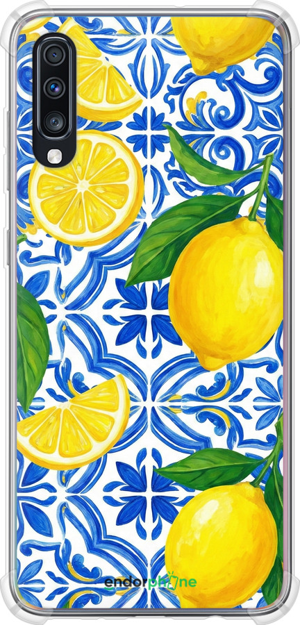 Силикон с усиленными углами чехол Grocery Girl Italian Summer для Samsung Galaxy A70 2019 A705F - 6766sp-1675 изображение 