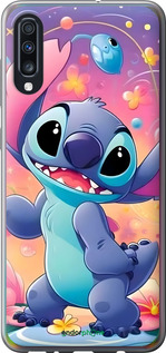 Силиконовый чехол Стич 2 для Samsung Galaxy A70 2019 A705F - 6371u-1675 изображение 