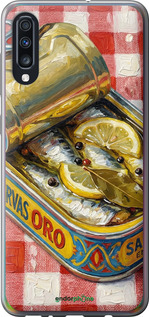 Силиконовый чехол Vintage Sardine Tin Phone для Samsung Galaxy A70 2019 A705F - 6772u-1675 изображение 