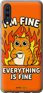 2D пластиковый чехол 'Funny Cat' для Samsung Galaxy A70 2019 A705F изображение 19