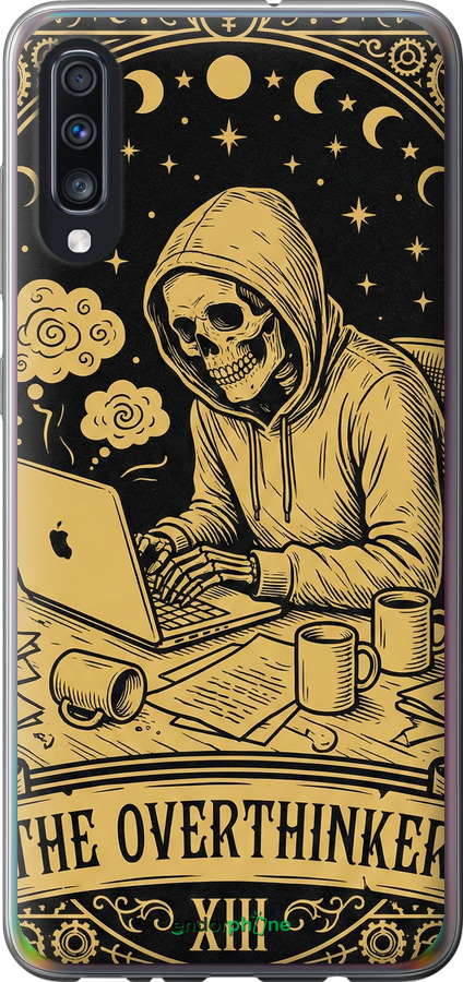 Силиконовый чехол The Overthinker для Samsung Galaxy A70 2019 A705F - 6774u-1675 изображение 