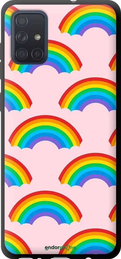 TPU чехол Rainbows для Samsung Galaxy A71 2020 A715F - 4478b-1826 изображение 