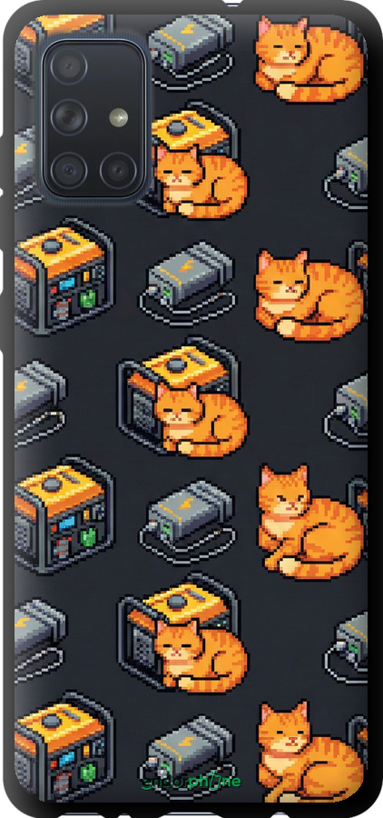 TPU чехол Autonomous Zone для Samsung Galaxy A71 2020 A715F - 6771b-1826 изображение 