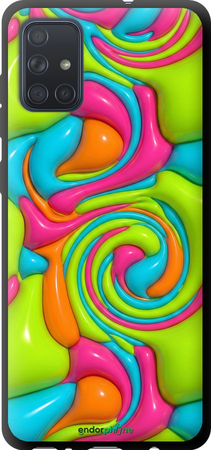 TPU чехол Y2K Jelly Dream для Samsung Galaxy A71 2020 A715F - 6780b-1826 изображение 