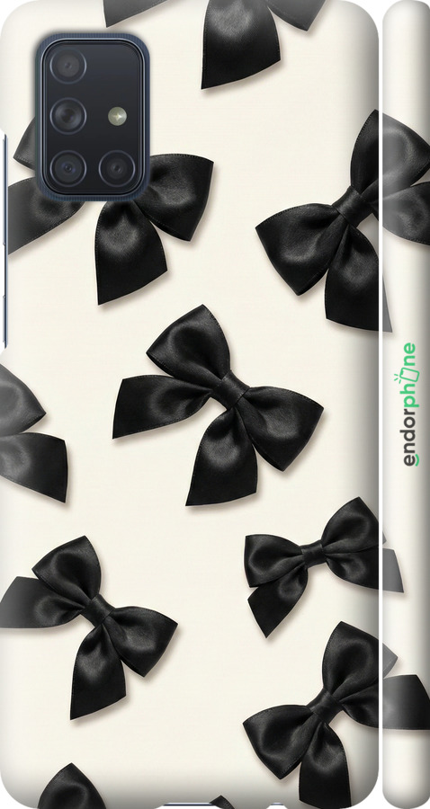 3D пластиковий матовий чехол Dark Coquette для Samsung Galaxy A71 2020 A715F - 6765m-1826 изображение 
