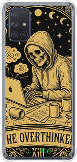 Силіконовий протиударний с посиленими кутами чохол 'The Overthinker' для Samsung Galaxy A71 2020 A715F зображення 1