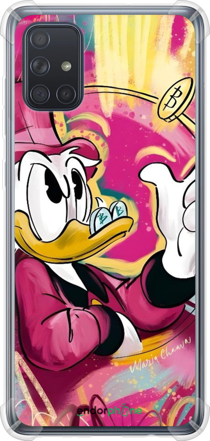 Силикон с усиленными углами чехол Скрудж для Samsung Galaxy A71 2020 A715F - 6283sp-1826 изображение 