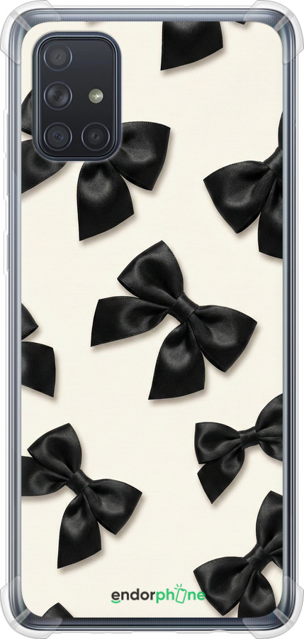 Силіконовий протиударний с посиленими кутами чехол Dark Coquette для Samsung Galaxy A71 2020 A715F - 6765sp-1826 изображение 