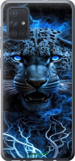2D пластиковый чехол Ледяной леопард для Samsung Galaxy A71 2020 A715F - 6460t-1826 изображение 