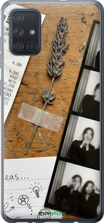 Силиконовый чехол Aesthetic Scrapbook Collage для Samsung Galaxy A71 2020 A715F - 6773u-1826 изображение 