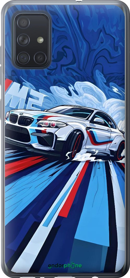 2D пластиковый чехол БМВ для Samsung Galaxy A71 2020 A715F - 6292t-1826 изображение 