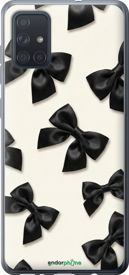 Силіконовий чехол Dark Coquette для Samsung Galaxy A71 2020 A715F - 6765u-1826 изображение 