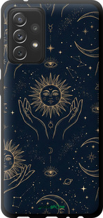 TPU чехол Celestial Harmony: Sun & Moon Gold Mystic Pattern для Samsung Galaxy A72 A725F - 6778b-2247 изображение 
