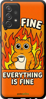 TPU чохол 'Funny Cat' для Samsung Galaxy A72 A725F зображення 5