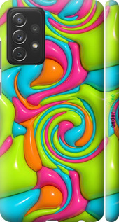 3D пластиковый матовый чехол Y2K Jelly Dream для Samsung Galaxy A72 A725F - 6780m-2247 изображение 