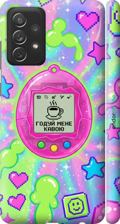 3D пластиковый матовый чехол 'Y2K Aesthetic Retro Pet: Годуй мене кавою' для Samsung Galaxy A72 A725F изображение 3