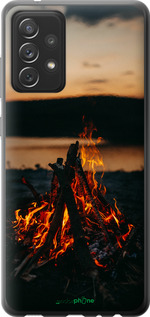 Силиконовый чехол Огонь для Samsung Galaxy A72 A725F - 6021u-2247 изображение 