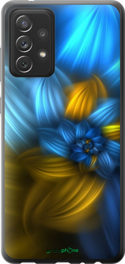 

Силіконовий чохол "Візерунок 46" для Samsung Galaxy A72 A725F, Синій