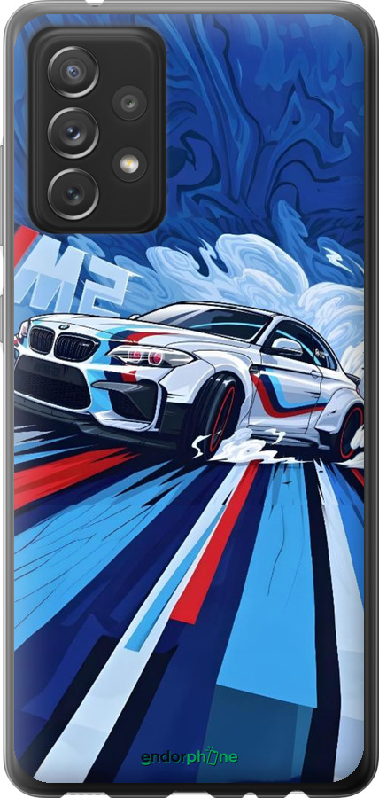 2D пластиковий чехол БМВ для Samsung Galaxy A72 A725F - 6292t-2247 изображение 