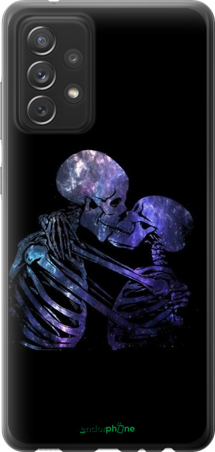 2D пластиковий чехол Із зображенням скелета для Samsung Galaxy A72 A725F - 6537t-2247 изображение 