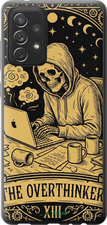 Силиконовый чехол The Overthinker для Samsung Galaxy A72 A725F - 6774u-2247 изображение 