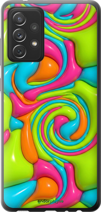 Силіконовий чехол Y2K Jelly Dream для Samsung Galaxy A72 A725F - 6780u-2247 изображение 